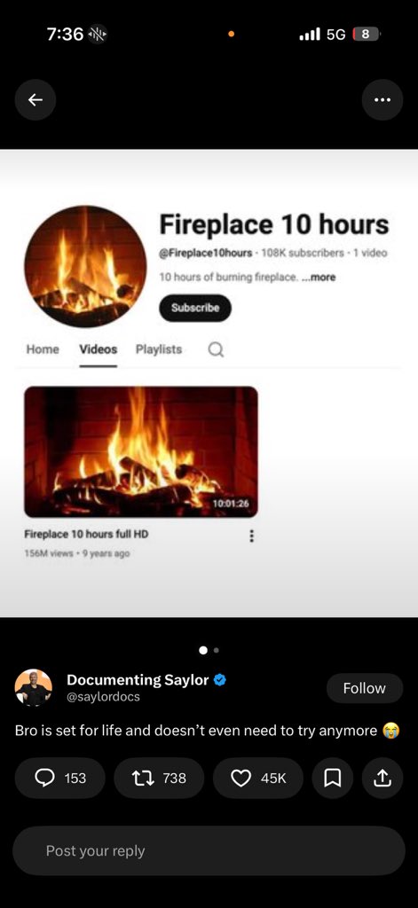 Youtube_pr0's tweet photo. Bro is set for life 😅😅 https://t.co/Qmwu7Zm6mQ