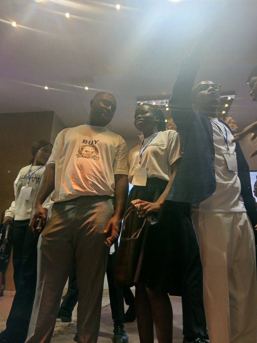 onyekwere170867's tweet photo. Hail $wkc came on stage at the just concluded Abia web3 and Digital economy conference 2026 #AWDEC2026 and the atmosphere felt  it.Expect more PR moves from me henceforth. #WIKICAT NIGERIAN CAMPUS TOUR LOADING,#WIKICAT AFRICAN TOUR LOADING.STAY TUNED UZOH HAS COME TO STAY https://t.co/j0hjm5awvA