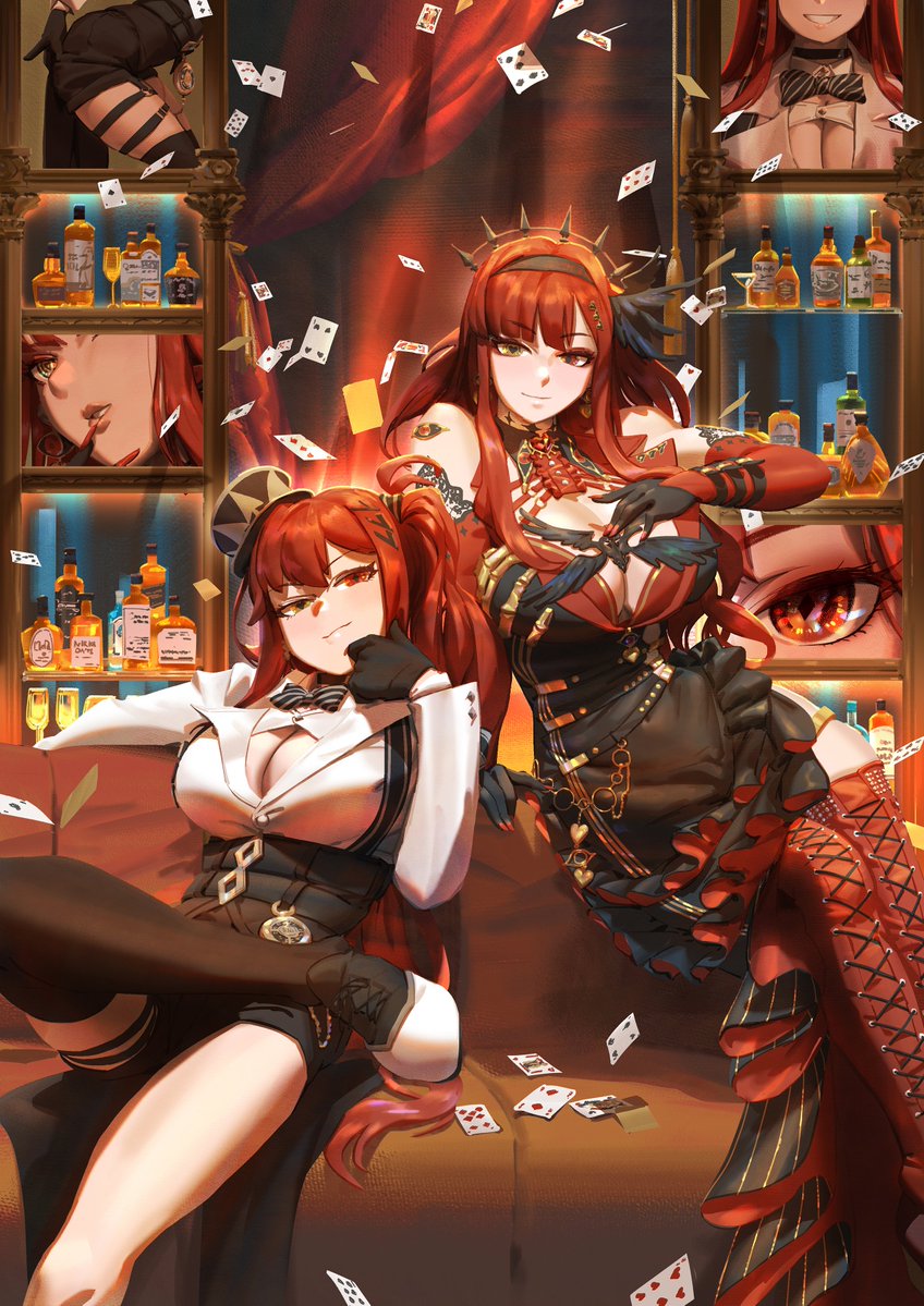 Cecivirusreal's tweet photo. I dont think i ever posted these, but there were 4 variations to this art, and i wanna share them before boss goes on hiatus, so here!

#Daiyary #BaiyaforNow https://t.co/3k9fAHGHtL