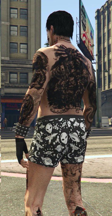 cringe1x's tweet photo. Thank you @TheDeadlyGrimm for doing x3 tats for my male char🫡🤘 https://t.co/MnEWE7tbsb