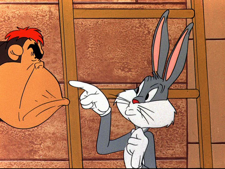 Gilition's tweet photo. I remember when I was a kid I used to hate the late 40's Robert McKimson model for Bugs Bunny. As a kid, I would sometime refuse to watch certain shorts that used it. However, it eventually grew on me and now I'm completely in love with it. https://t.co/eW61rOniOK