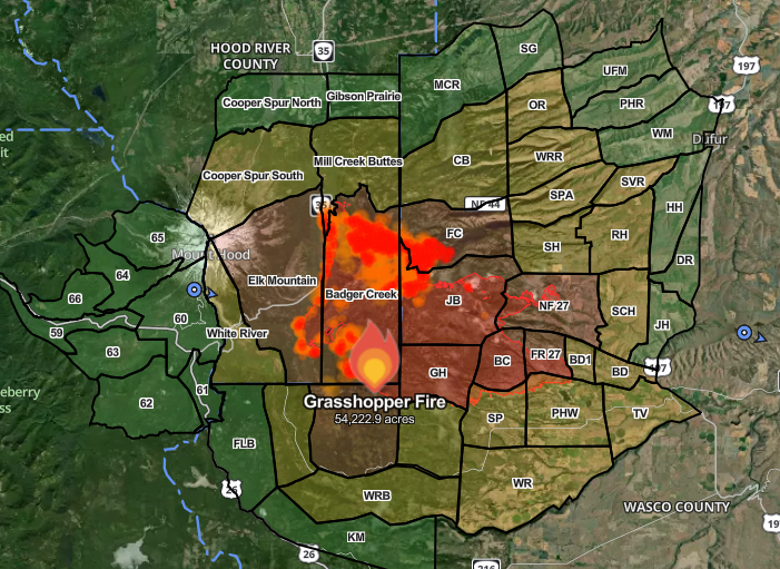 wxnado1's tweet photo. Our neighbors to the south are still struggling too. Oregon has over 2.1m acres burned, and have multiple high-activity fires. The #WrightsSpringsFire has seen large growth since ignition, located just outside Klamath Falls, while the #GrasshopperFire shows no sign of stopping. https://t.co/ORvYeERbVW