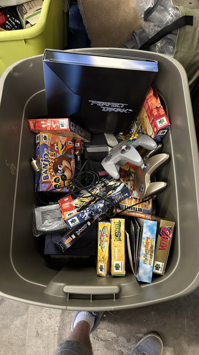 grantkirkhope's tweet photo. Going through old boxes in the garage 😱 https://t.co/SJYoOSL4fT