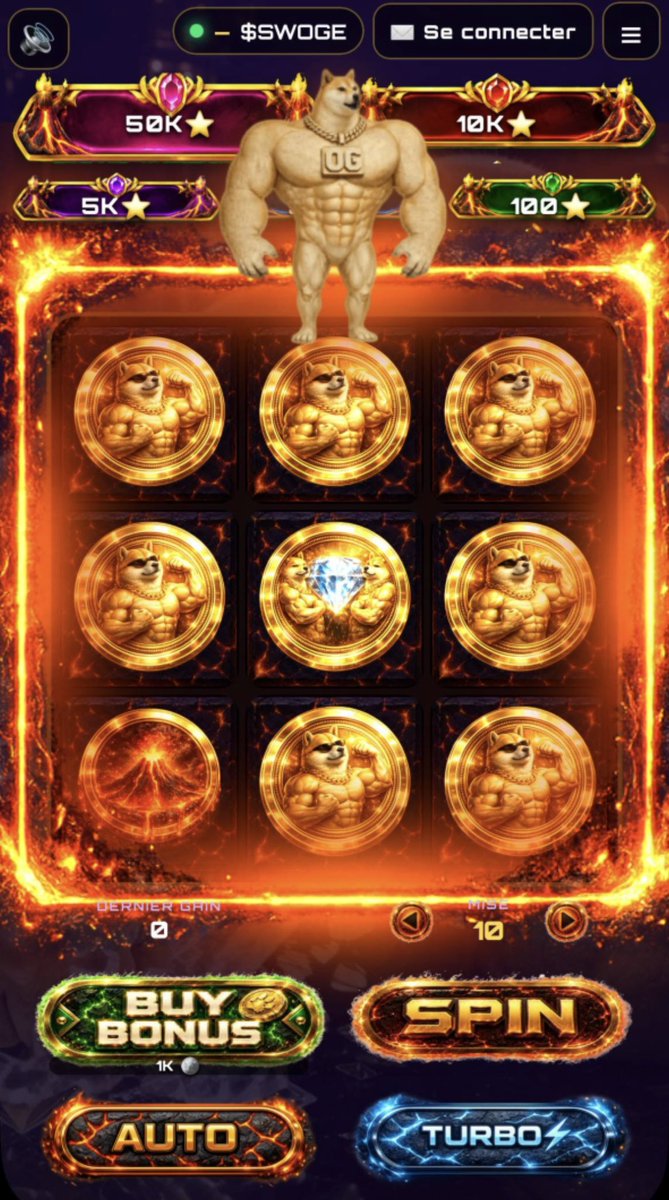 SwoleDogeSwoge's tweet photo. OG game ! 

OG Swoge 

You can test the game on telegram tomorrow 🎰✅ https://t.co/FYCgKgP9z8