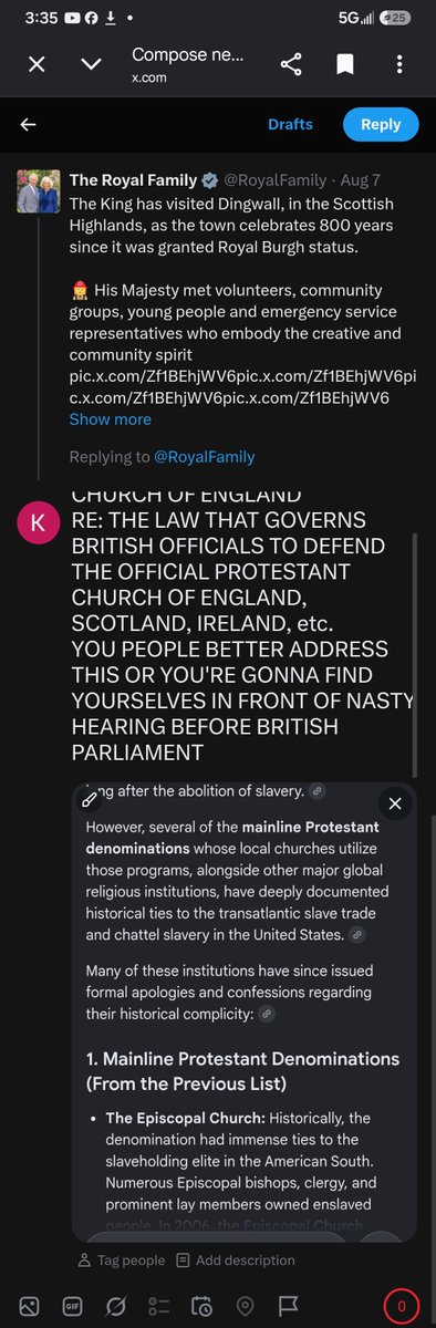 kick56497's tweet photo. @RoyalFamily So because you're all pissed off about the PROTESTANT governing laws regarding british royal hereditary succession of the royal bloodline of queen Anne, electress of hanover, YOU'RE STARTING ALL OF THESE PROBLEMS AROUND THE WORLD? ILL PUT HARRY &amp; WILLIAM IN JAIL https://t.co/lEOmGe9eTG
