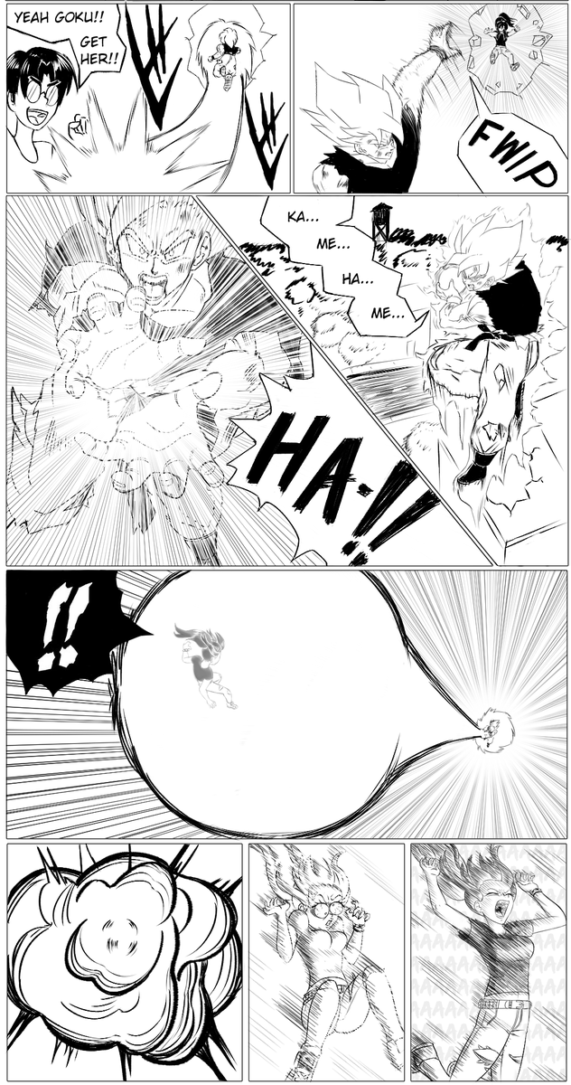 frameskipfelon's tweet photo. Goku Saves Jeffery Part 2 #classof09 #dbz https://t.co/TZrBfXSkKU