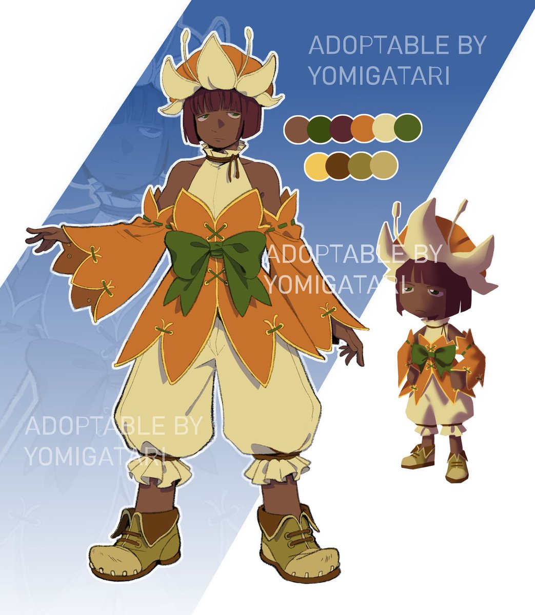 Yoreiimu's tweet photo. sold adoptable from telegram 🌼

#adoptable #adopt #digitalartㅤㅤㅤㅤ https://t.co/jAK857376q