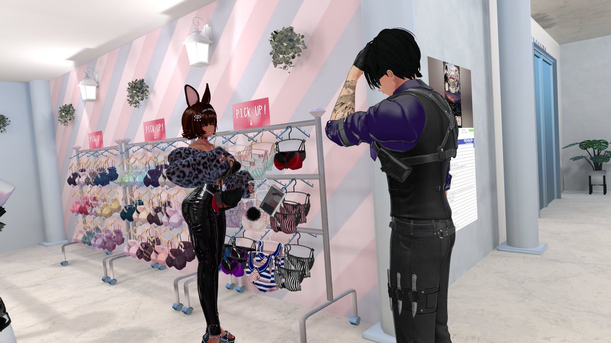 Laughingman202's tweet photo. My toughest job yet. 

Escorting the boss's daughter.

#VRChat #VRChatphotography #komano3d https://t.co/XkRApg8vfa