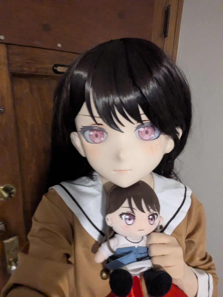 ao_kigu's tweet photo. Happy birthday Taki-chan! I love how much of a good girl you are deep down, despite how strict you appear on the surface. I love you, Rikki~ 💜

#椎名立希生誕祭2026
#椎名立希誕生祭2026
#kigurumi
#着ぐるみ https://t.co/WlzXb5g9Xa