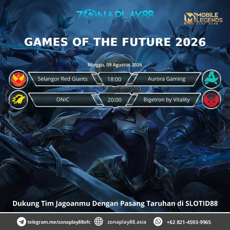 zonaplayupdate's tweet photo. 🎖GAMERS TURNAMENT🎖

🥷🏻 Minggu, 09 Agustus 2026 🥷🏻

🍺 MOBILE LEGENDS 🍺

🕹 GAMES OF THE FUTURE 2026 https://t.co/b1llyPkdmO