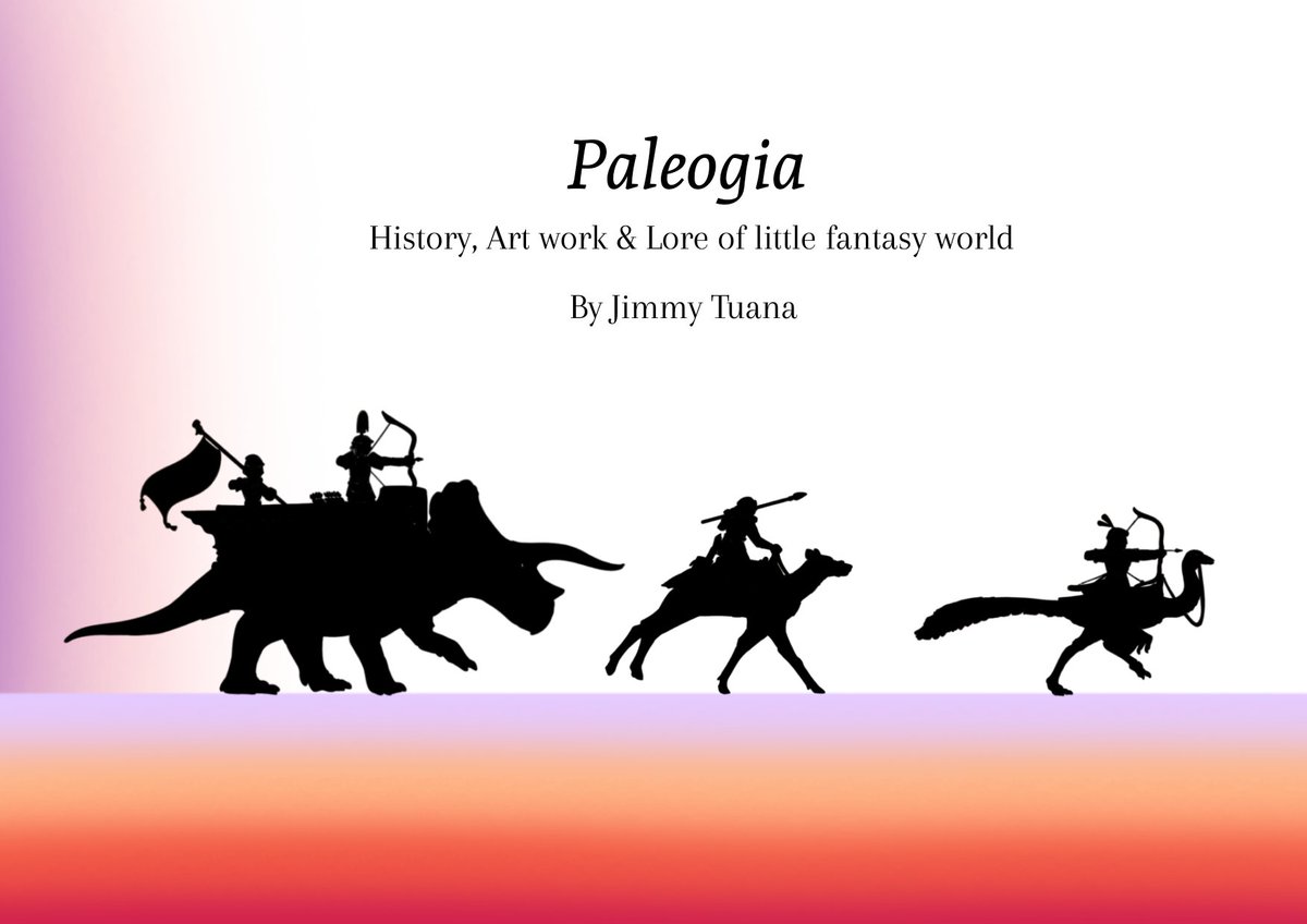 Jimmytuana's tweet photo. Drawing cavalry and design a fake art book cover lol
#drawing #art #dinosaur #paleoart #fantasy #cavalry https://t.co/NLzhJBRhcj