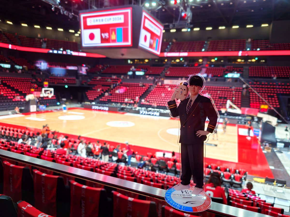 ssmukna's tweet photo. 入場
今日はここから🏀📣

#AkatsukiJapan
#SAGAアリーナ
#三谷桂司朗 選手 https://t.co/hTSkHgtwP1