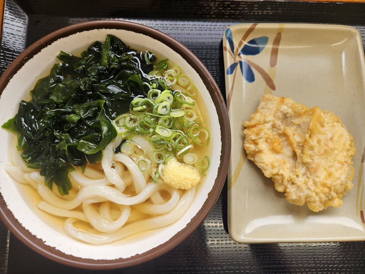mugu215's tweet photo. 高松　さか枝うどん 春日店
かけうどん麺そ小🍜
とり天🐔
#さか枝うどん春日店
#ヤグタウン
#讃岐うどん https://t.co/wzGVuRkGyc