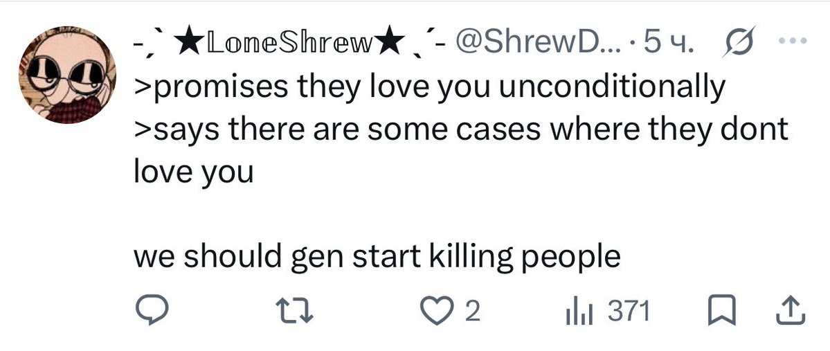 ColonelCaftan's tweet photo. “My dad doesn’t want me to be trans”
Replies:
“Kill your dad then”.

How many proofs do people need to finally understand that trans are a dangerous cult of perverted psychopaths with no morals or empathy. They are monsters and should be treated as such. https://t.co/5OovTv0HPI