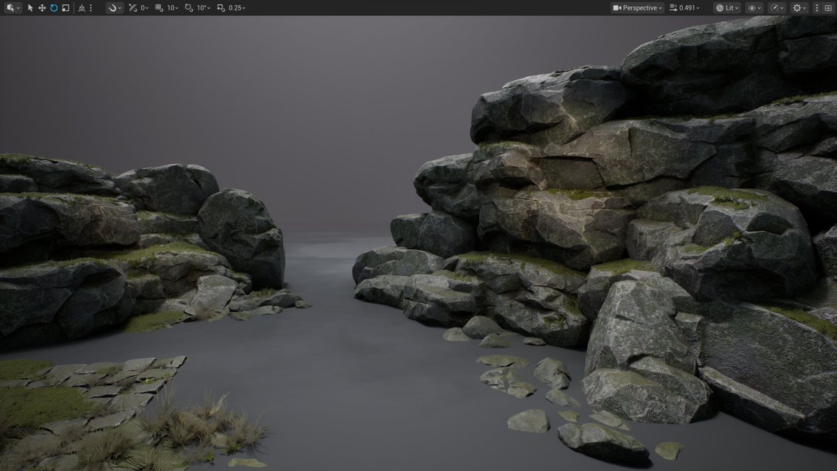 _PaulGorim_'s tweet photo. A bit of rocks i made these weekends

#blender #3d #3dart #UE5 #unrealengine https://t.co/QW2vqCAUhF