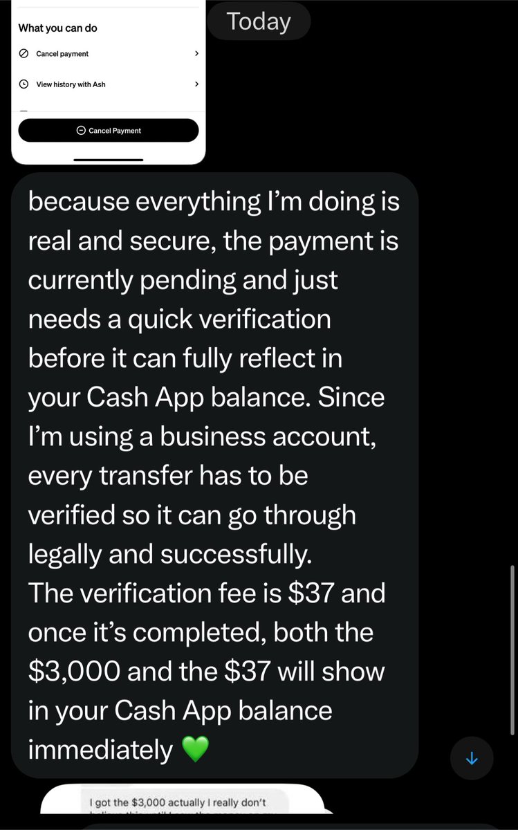 ashkeprivate's tweet photo. @3mptys1gh @randyedgejr He’s a scammer lmao.. https://t.co/OXBiJMleCh