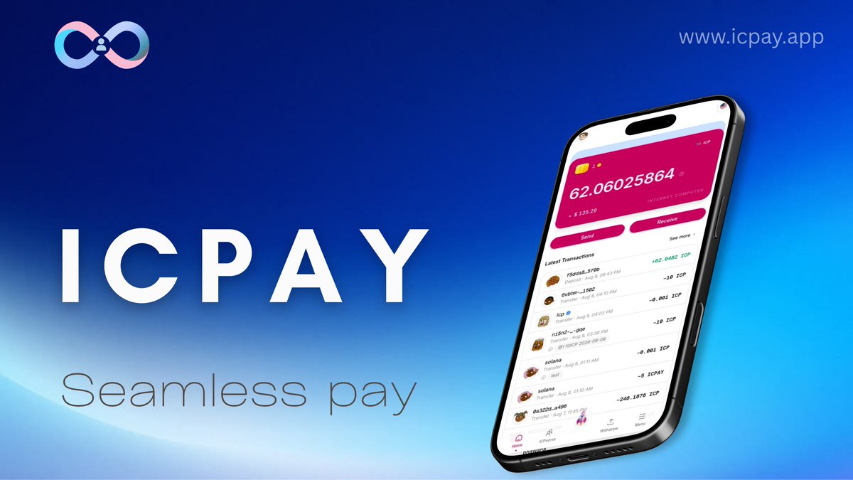 IcpayOfficial's tweet photo. Remember ICPay the next time you hesitate before pasting a long hex address.

Send with a username. https://t.co/bj9loMlUp0

#ICPay #ICP #InternetComputer #Web3 #Crypto https://t.co/ax6piLBnAq