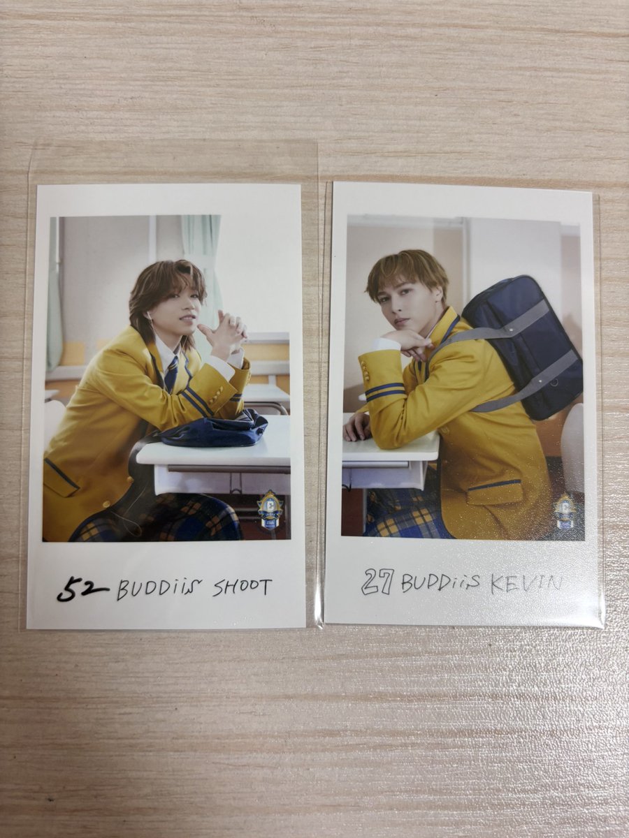 QAQVTE's tweet photo. @zu29726 検索より失礼します🙇‍♀️
こちらSHOOT(左)とKEVIN(右)を所持しております。
千田、高岡との交換可能でしょうか。
ご検討いただけますと幸いです。 https://t.co/0WzkuSJSga