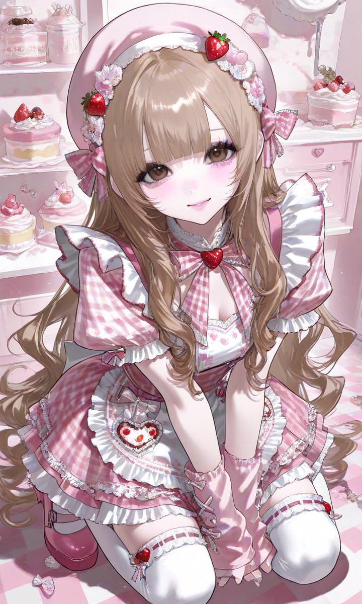 Yukill7yan7's tweet photo. 💌 プロンプト配布💌

私が料理長なの❤︎なプロンプトです❤︎
衣装背景込みです

🩷🩵💛💜あります
ベレー帽にギンガムチェックが可愛い❤︎
リプにプロンプト貼っておきます🫡

F内外使用🙆‍♀️引用🆙必須
ɭ ɿɭ ɿթ👍🏻モチベになります‼️
（パクリの意図🈚️） https://t.co/ll3BLfOdxk