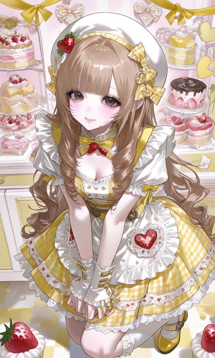 Yukill7yan7's tweet photo. 💌 プロンプト配布💌

私が料理長なの❤︎なプロンプトです❤︎
衣装背景込みです

🩷🩵💛💜あります
ベレー帽にギンガムチェックが可愛い❤︎
リプにプロンプト貼っておきます🫡

F内外使用🙆‍♀️引用🆙必須
ɭ ɿɭ ɿթ👍🏻モチベになります‼️
（パクリの意図🈚️） https://t.co/ll3BLfOdxk