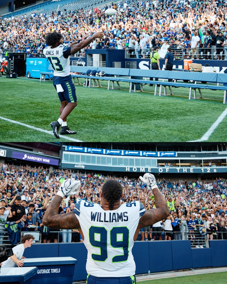 LumenField's tweet photo. To the best fans in the league. 🫡 https://t.co/vYGlxRYyY8