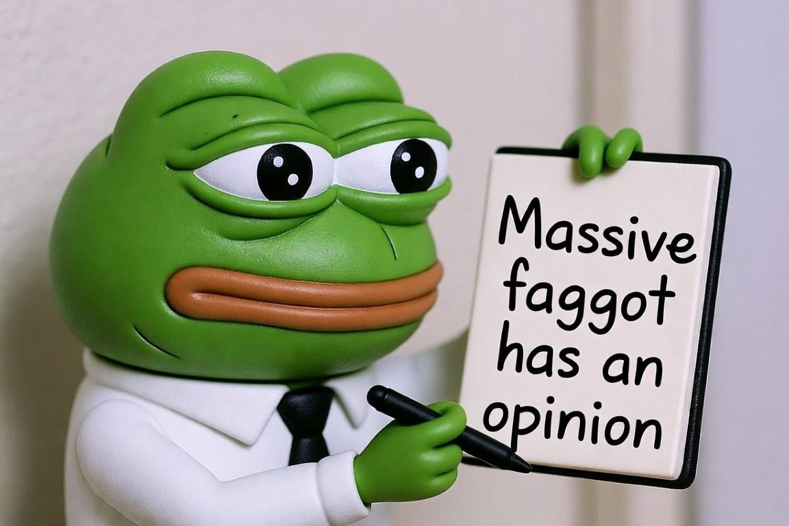retaliation_9's tweet photo. @kyusioni @CarrierFragger @neganchan Says the biggest lesbian faggot🫵🤣 https://t.co/xcB8vfWXsy