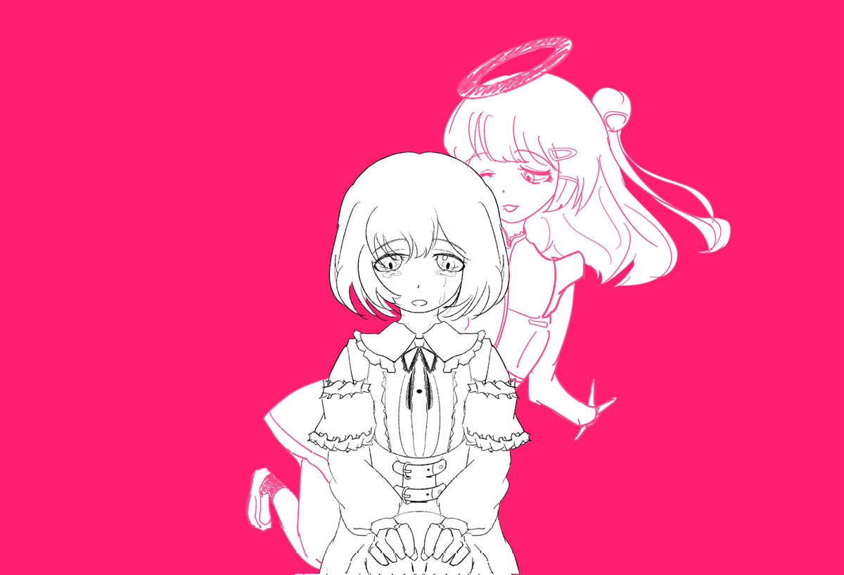 rindorumi's tweet photo. #アニメゆめみた #みるみやこ 
間違いなく あなたは私の天使だ https://t.co/PfRkylwVTq