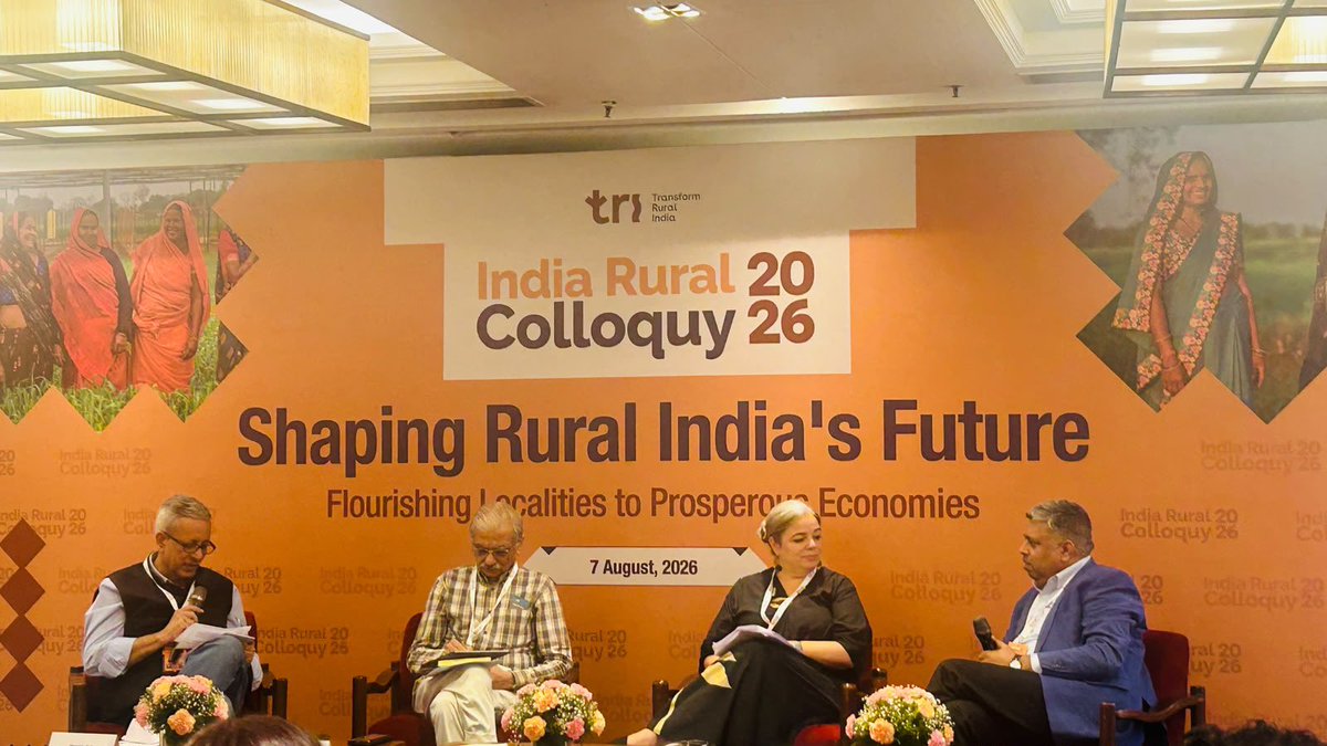 ThePksinha's tweet photo. @TRIFoundation thank you for your invitation to be part of India Rural Colloquy 2026. Decentralised care model for rural India needs a transformation. Was a privilege to be part of panel with @neerajPATH , Kachina and Dr N K Arora https://t.co/Ngxkj7QCtu