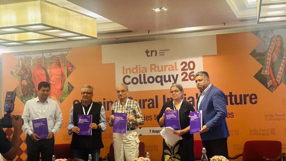 ThePksinha's tweet photo. @TRIFoundation thank you for your invitation to be part of India Rural Colloquy 2026. Decentralised care model for rural India needs a transformation. Was a privilege to be part of panel with @neerajPATH , Kachina and Dr N K Arora https://t.co/Ngxkj7QCtu