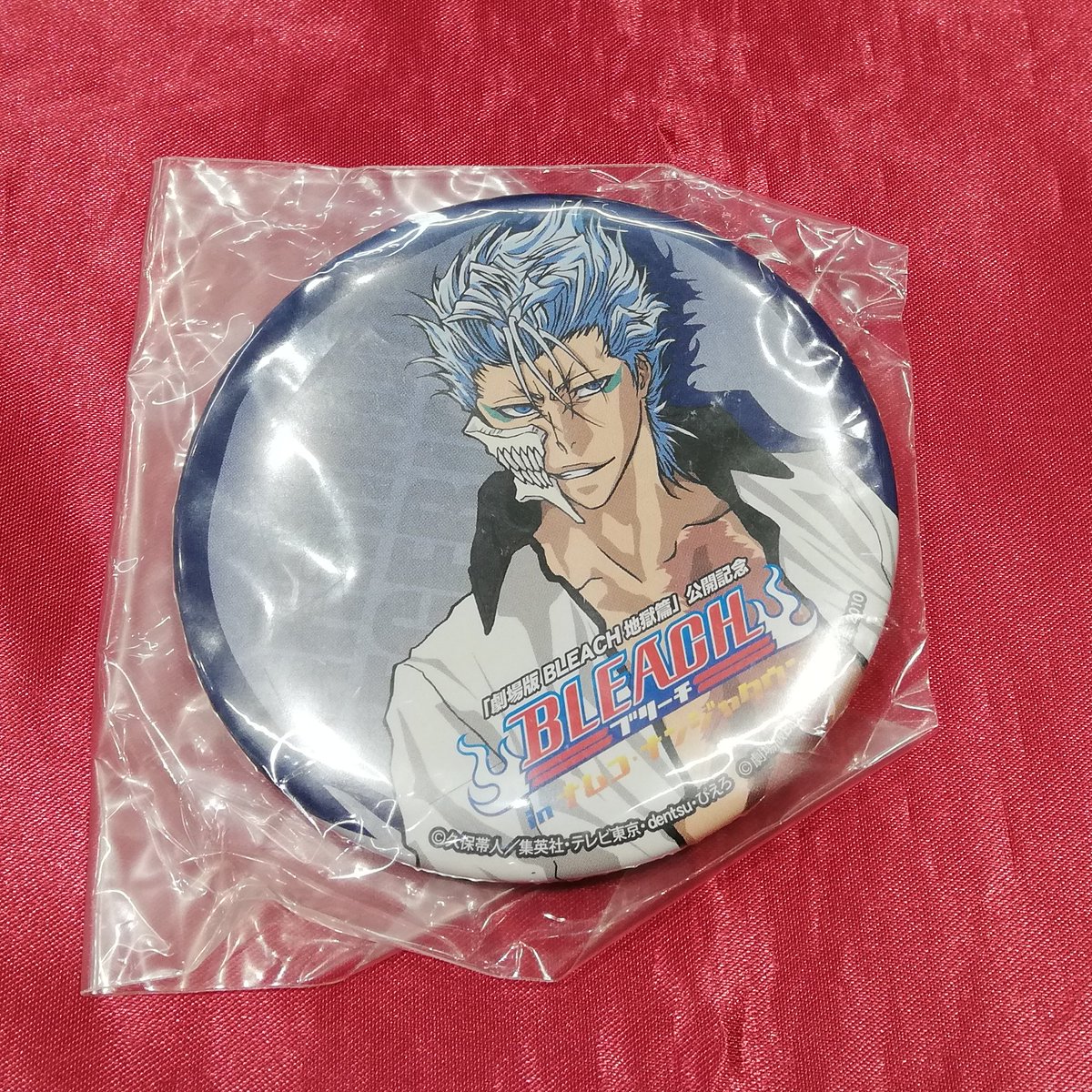 入荷情報】 BLEACH ナンジャタウン缶バッジ グリムジョーが入荷しま
