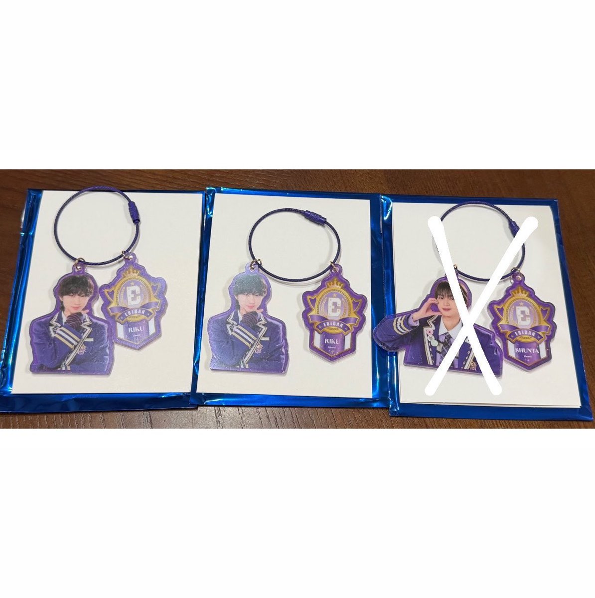 nyap1223_'s tweet photo. EBiDAN THE LIVE 2026 15th Anniversary エビライ ランダム 交換  アクキー

【求】阿久根温世

【譲】森田璃空

郵送でのお取引希望です。🙇🏻‍♀️お気軽にお声掛けください。dm、リプお待ちしております。

#EBiDAN交換 https://t.co/K9blWEci0f