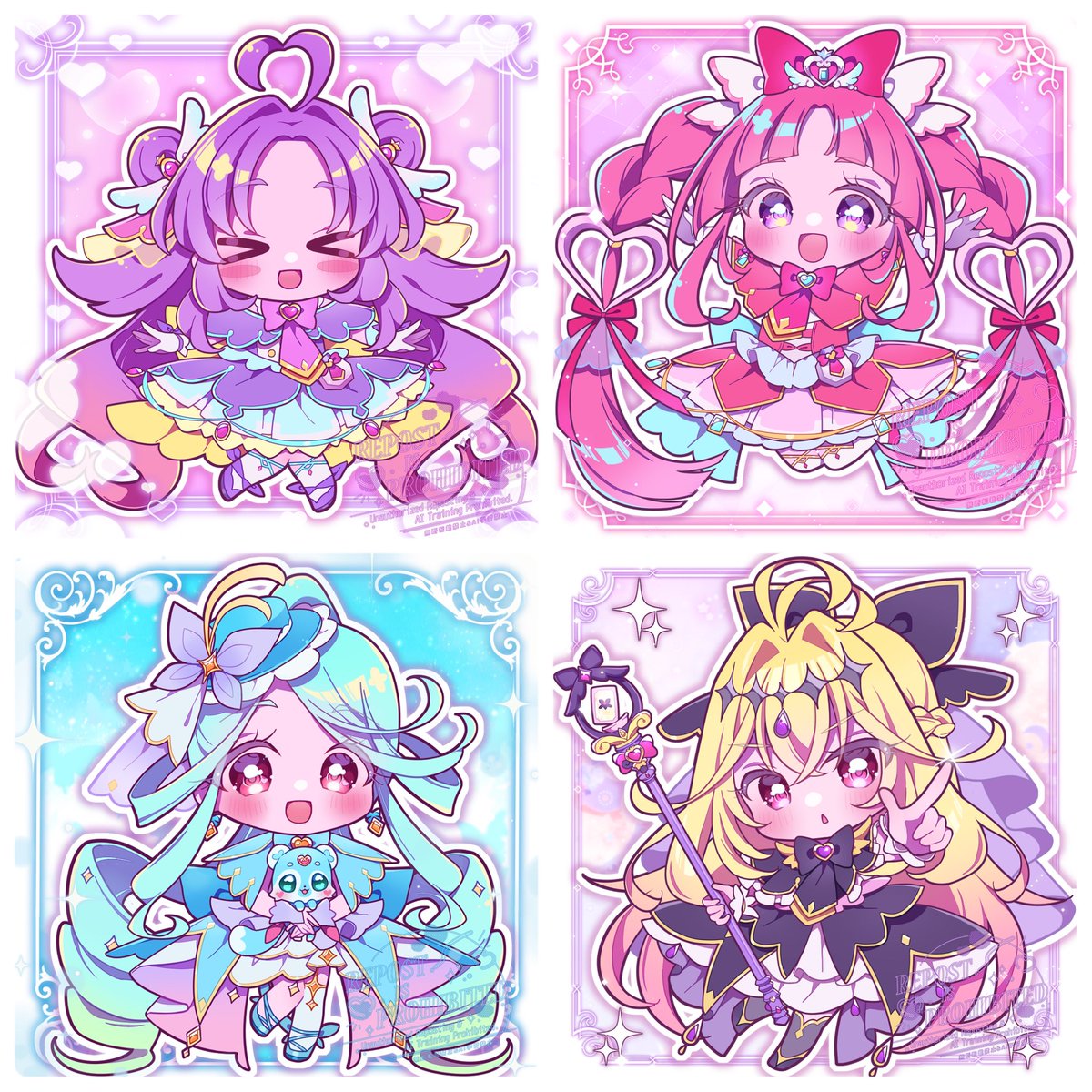 umecha_0's tweet photo. たんプリミニまとめ💞

 #たんプリ #precure https://t.co/kLr3iTAOW4