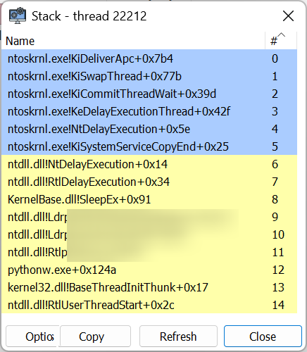 fadouse666's tweet photo. New call-site spoofing under Windows 11 Strict CET and maximum process mitigations.

Valid NTSTATUS recovery. No SSP forgery required. Hardware-compliant.

#IntelCET #ShadowStack #Infosec #RedTeam https://t.co/MwpwyC7AoH