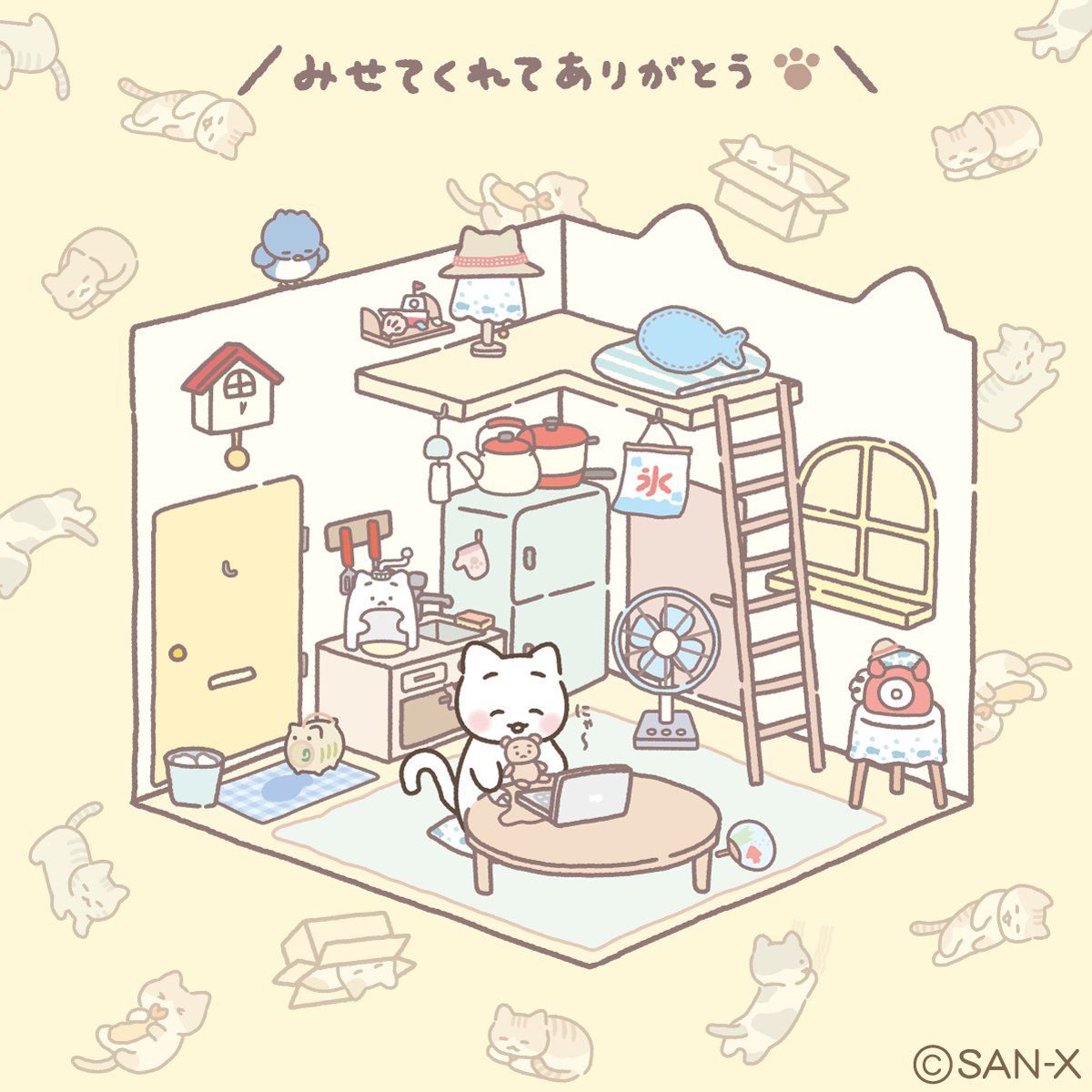 nekonohitaideco's tweet photo. わ〜ねこちゃんがいっぱいだ！ https://t.co/LJDjT85uNu