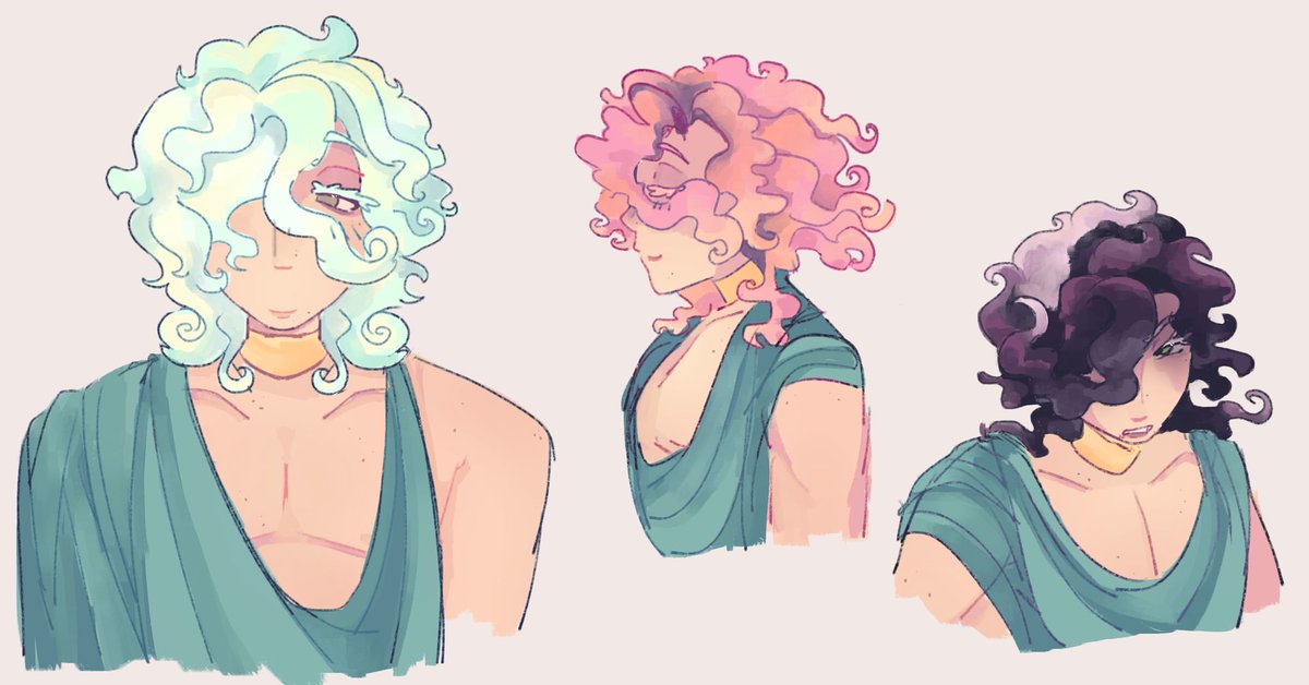 mochmunch's tweet photo. my own twist on pan!scott. his hair is similar to clouds and changes form based on feelings! 

#pantheonsmp #smajorfanart https://t.co/a0X20GRHdn