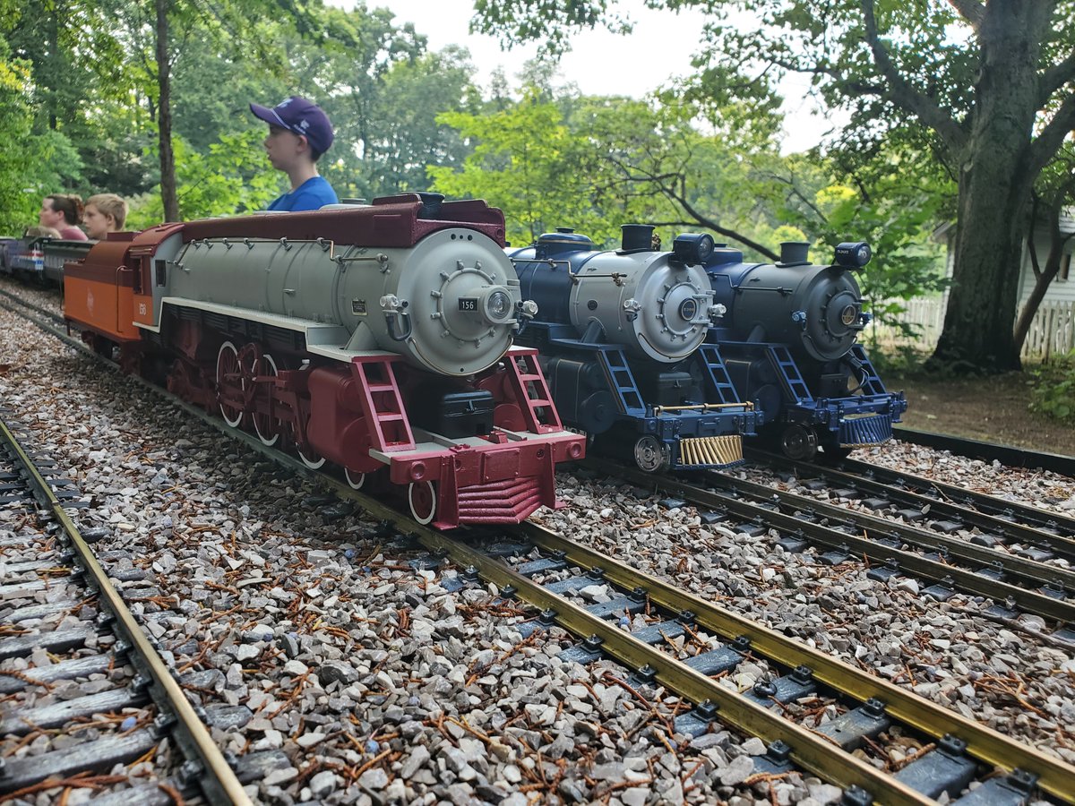 EvanGreis's tweet photo. Would you rather have unlimited rolling stock but no pacifics. Or pacifics, unlimited pacifics, but no pacifics. https://t.co/gP59jYvKXA