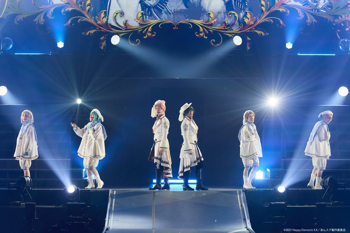 ikemenzukan_pr's tweet photo. ┊✧✧✧ 更新✧✧✧┊

『#あんさんぶるスターズ！THE STAGE』-10th Anniversary LIVE-
神奈川公演の写真が到着✨
https://t.co/vrlD2Ic7xE

8月9日(日) 18:00公演の【マルチアングル配信（全景映像／スイッチング映像）】が、
DMMにて独占ライブ配信決定🎉

#あんステ #あんスタ https://t.co/lqUWz4hwX9