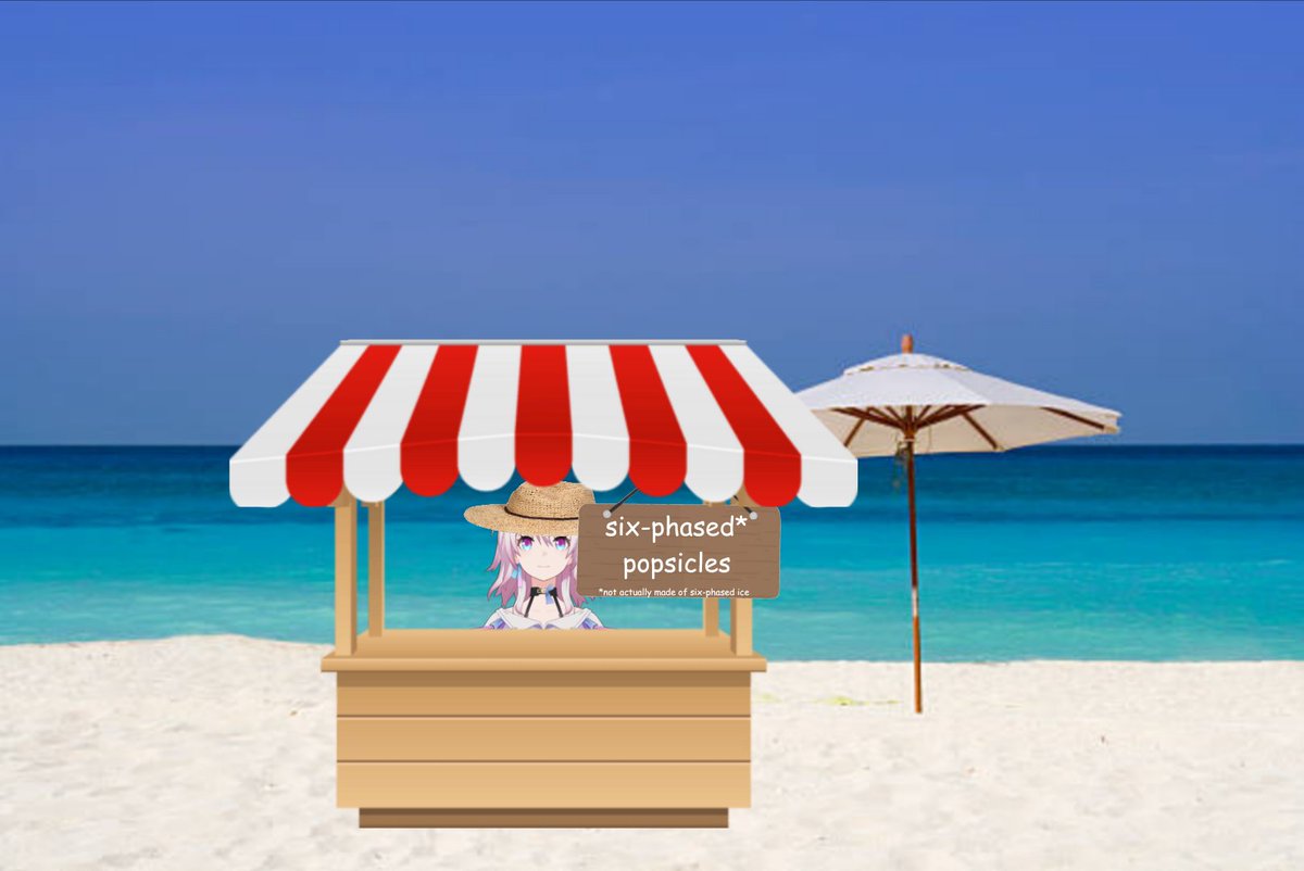 astralsnapshot's tweet photo. #TEYVATSUMMER

March has... opened a popsicle stand?

(it's not officially licensed, or anything, but it's probably not an issue. probably)

Well, regardless, it's open for business!
Less business and more 'free popsicles', but still. https://t.co/qx1dzfFMs3