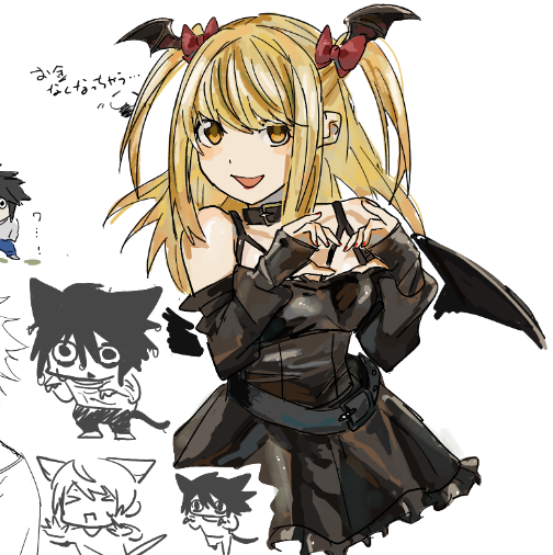 lmnwep7's tweet photo. 絵チャしてた　楽しかった　#DEATHNOTE #デスノート https://t.co/4EiaDKbqBF