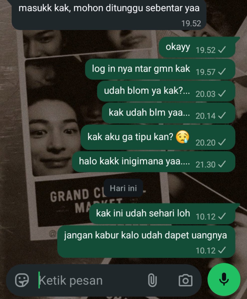 bysbyun's tweet photo. ku viralin kau jink, jijik bgt nipu cok https://t.co/SKFpTfWNWc