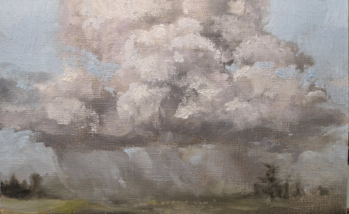 ChadWooters's tweet photo. Cloud study, scattered showers https://t.co/vIYvXXiZSd