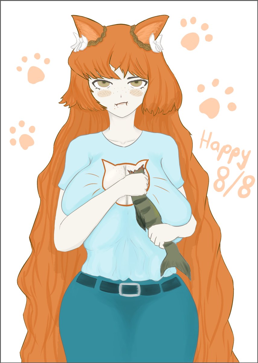 ChestStrappedC4's tweet photo. Happy belated Ishmael &amp; cat day #LimbusCompany #LCB8 https://t.co/iy5yYjHlnH