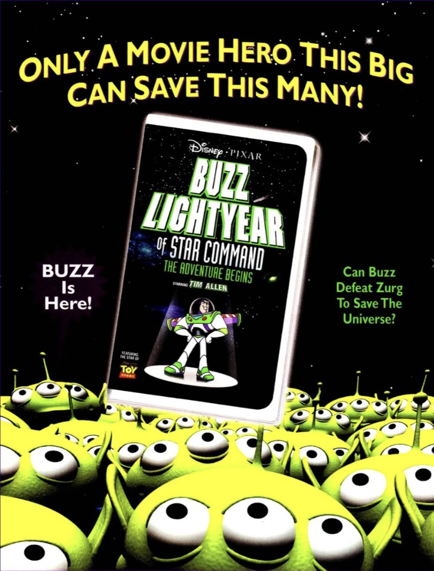 davidmarchie's tweet photo. Here's to 26th Anniversary of Buzz Lightyear of Star Command: The Adventure Begins! #BuzzLightyearofStarCommandTheAdventureBegins #ToyStory #26thAnniversary #BuzzLightyearofStarCommand https://t.co/HNfVUGpWsc