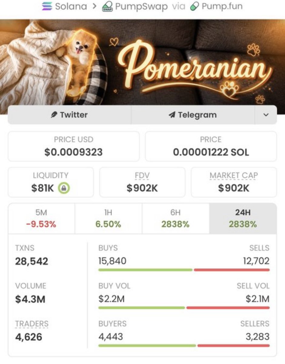 Solanacalls_'s tweet photo. 💎 $Pomeranian 📈

🎯 Entry: 7.8k
🏁 Exit: 902k MC
No noise, no hype — just early alpha

Join my alpha TG and thank me later 

🔗 https://t.co/e95ZlwbCRz to join channel 

Early entries change everything into 115.64x profits!🔥📊⏰
$CATE $TOAD https://t.co/nzyUDvP6DF