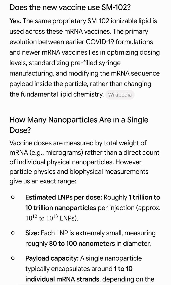 toobaffled's tweet photo. FDA just approved Moderna’s first mRNA flu vaccine (August 5, 2026).

Most people still don’t know this:

For the first 14 days after any flu shot, you are officially counted as unvaccinated in the data.
If you have a serious reaction or die in that window, it often gets recorded as an “unvaccinated” death.

Same trick they used with the COVID shots.

The claim is that it takes 10–14 days for antibodies to build. Fair enough. But that also means any immediate harm from the lipid nanoparticles (the same ionizable lipids used in the COVID shots) happens before the body has even started producing the intended protection.

Convenient how the timing works, isn’t it?

Profits keep rolling. The classification system stays the same. And the public is told the unvaccinated are the ones dying.

Stay informed.