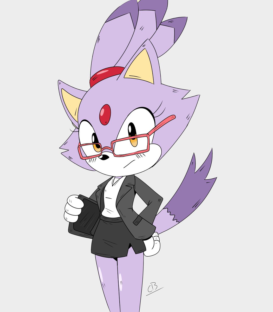 CommieBunny94's tweet photo. Blaze the Cat Office art https://t.co/H3ME3FmHpZ