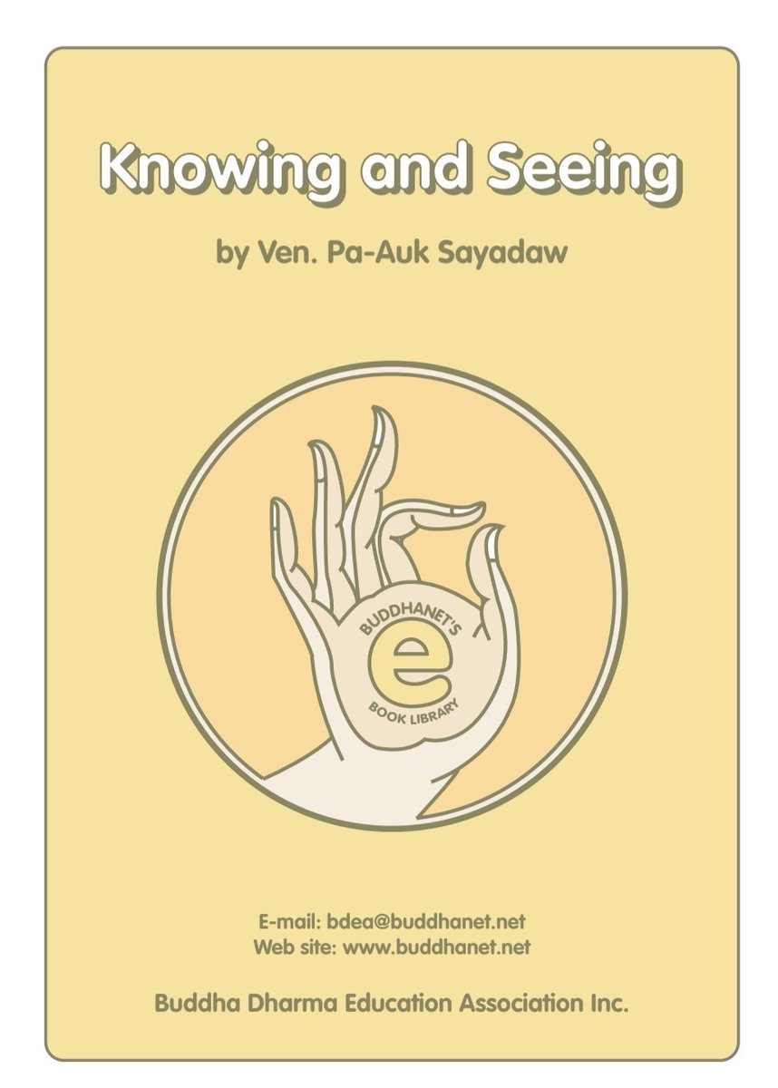 BudismoEsp's tweet photo. Libro en #pdf, gratis, sobre el método de meditación de Pa Auk Sayadaw, considerado el más cercano al que practicó y enseñó el #Buda.
#Meditación
#PaAukSayadaw
https://t.co/hMPRhxjXdY https://t.co/iZnKycmfr1
