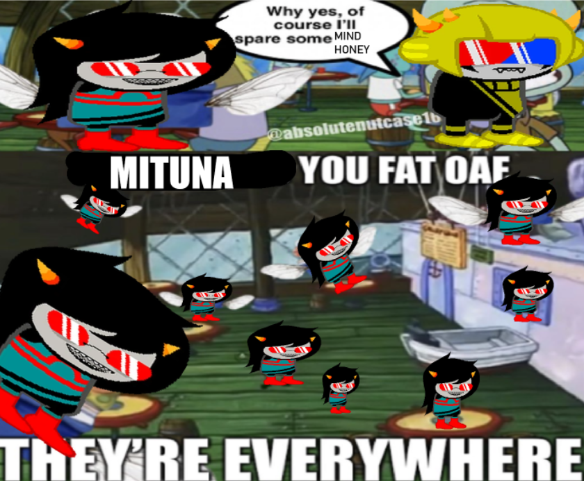 tempestariic's tweet photo. homestuck but theres 3 billion latulas roaming around https://t.co/xdNE27YmhS