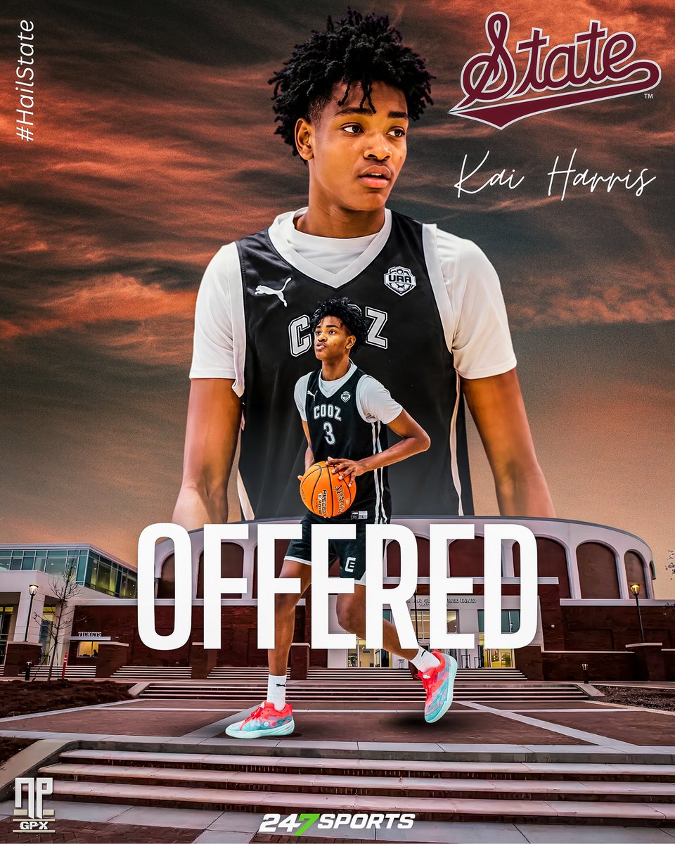 NathanPurvis's tweet photo. | OFFERED |

Kai Harris (@KaiHarris2029), the class of 2029 power forward from PSAT Academy (Houston, TX), picks up the offer from the Mississippi State Bulldogs. #HailState 

Jacob Bain has the latest: https://t.co/kUylY2i2nG https://t.co/KTdNvtG12b
