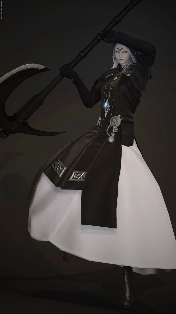 Ff14Melt's tweet photo. 身長を活かした葬儀屋ちゃん風ミラプリ https://t.co/JZxYrhH7qW